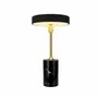 Table lamps - Starlight LED rechargeable table lamp brass with black marble - DYBERG LARSEN