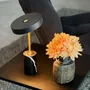 Table lamps - Starlight LED rechargeable table lamp brass with black marble - DYBERG LARSEN