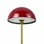 Lampes de table - Mini-lampe de table LED ALONG rouge foncé/laiton - Boîte de 2 - DYBERG LARSEN