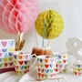 Cadeaux - Aquarell Hearts - PPD PAPERPRODUCTS DESIGN GMBH