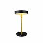 Table lamps - MOONLIGHT Mini LED rechargeable table lamp black, brass, marble - DYBERG LARSEN