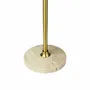 Table lamps - MOONLIGHT Mini LED rechargeable table lamp beige, brass, travertine - DYBERG LARSEN