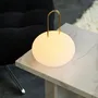 Lampes de table - Ellipse d'extérieur avec poignée en laiton LED rechargeable - DYBERG LARSEN
