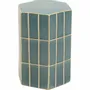 Coffee tables - Bliss Tile Side Table Blue 41cm - KARE DESIGN