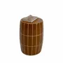 Coffee tables - Bliss Tile Side Table Brown Ø33cm - KARE DESIGN
