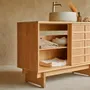 Bathroom equipment - Miu Meuble salle de bain en chêne 115 cm - TIKAMOON