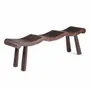 Benches - The Lombok Wave Bench - Dark Walnut - M - BAZAR BIZAR LIVING