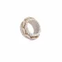 Napkins - The Rattan Shell Napkin Ring - White - Set of 4 - BAZAR BIZAR LIVING