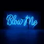 Lampes de bureau  - 'Blow Me' Neon Box Sign - LOCOMOCEAN