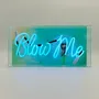 Lampes de bureau  - 'Blow Me' Neon Box Sign - LOCOMOCEAN