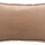 Cushions - Plain Cushion Fara Taupe 40 X 65 - MAISON VIVARAISE - SDE VIVARAISE WINKLER