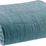 Bed linens - Recycled Throw Titou Acier 240 X 260 - MAISON VIVARAISE - SDE VIVARAISE WINKLER