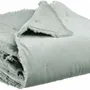 Throw blankets - Plain Fara Throw Titane 135 X 200 - MAISON VIVARAISE - SDE VIVARAISE WINKLER