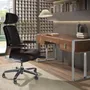 Chairs - Black leatherette Swivel Office Chair - ANGEL CERDÁ