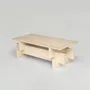 Tables basses - TRAVERTINE COFFEE TABLE 'BERLIN' - KIWANO CONCEPT