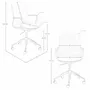 Chairs - Brown leatherette  swivel office chair - ANGEL CERDÁ