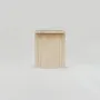 Tables basses - TRAVERTINE SIDE TABLE 'LLOYD' - KIWANO CONCEPT
