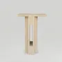 Tables basses - TRAVERTINE SIDE TABLE 'LLOYD' - KIWANO CONCEPT