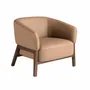 Armchairs - Brown leather armchair - ANGEL CERDÁ