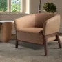 Armchairs - Brown leather armchair - ANGEL CERDÁ