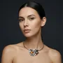Jewelry - Electron Choker Necklace - V UNIQUENESS FINE GREEK JEWELRY