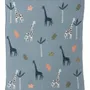 Children's bedrooms - Cushion cover and baby blanket WHALIO & GIRAFFE for children - TRANQUILLO