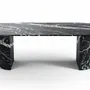 Tables Salle à Manger - Refleko - Tables à manger - Marbre Nero Maquina - 180X100X75 cm - STONE VALLEY