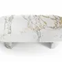 Tables Salle à Manger - Refleko - Tables à manger - Marbre Calacatta Oro - 200X100X75 cm - STONE VALLEY