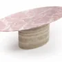 Tables Salle à Manger - Valleyra - Tables à manger - Onyx Rose - 240X120X75 cm - STONE VALLEY
