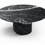 Dining Tables - Ocel - Dining Tables - Nero Maquina Marble - 120X120X75 cm - STONE VALLEY