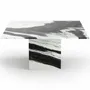 Tables Salle à Manger - Carrera - Tables à manger - Marbre Panda - 100X100X75 cm - STONE VALLEY