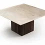 Dining Tables - Carrera - Dining Tables - Crema Marble - 120X120X75 cm - STONE VALLEY