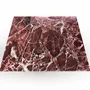 Dining Tables - Carrera - Dining Tables - Rosso Levano Marble - 150X150X75 cm - STONE VALLEY