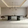 Dining Tables - Jaspura - Dining Tables - Nero Maquina Marble - 180X90X75 cm - STONE VALLEY