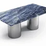 Dining Tables - Jaspura - Dining Tables - Blue Bahia Granite - 180X90X75 cm - STONE VALLEY