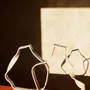 Ceramic - \" Vases without water\” - sculppural shape - CAROLINE CUTAIA