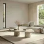 Coffee tables - Nunoca - Coffee Tables - Classic Travertine - 110X70X40 cm - STONE VALLEY