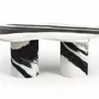 Coffee tables - Nunoca - Coffee Tables - Panda Marble - 130X80X40 cm - STONE VALLEY