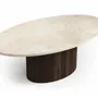 Tables basses - Valleyra - Tables basses - Marbre Crema - 120X70X40 cm - STONE VALLEY