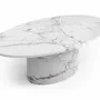 Tables basses - Valleyra - Tables basses - Marbre Statuario Michelangelo Carrara - 120X70X40 cm - STONE VALLEY