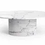 Tables basses - Valleyra - Tables basses - Marbre Statuario Michelangelo Carrara - 120X70X40 cm - STONE VALLEY