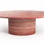 Coffee tables - Valleyra - Coffee Tables - Red Travertine - 120X70X40 cm - STONE VALLEY