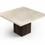 Tables basses - Carrera - Tables basses - Marbre Crema - 70X70X40 cm - STONE VALLEY