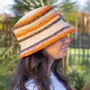 Hats - BOB RAFFIA stripes - TRAVAUX EN COURS...