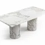 Coffee tables - Jaspura - Coffee tables - Calacatta Oro marble - 100X50X40 cm - STONE VALLEY