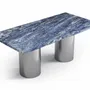 Coffee tables - Jaspura - Coffee Tables - Blue Bahia Granite - 120X60X40 cm - STONE VALLEY