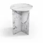Autres tables  - Ocel - Autres tables - Marbre Statuario Michelangelo Carrara - 45X45X55 cm - STONE VALLEY