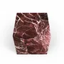 Lawn tables - Gema - Other tables - Rosso Levano marble - 45X45X43 cm - STONE VALLEY