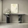 Console table - Ombrure - Console Table - Nero Maquina Marble - 160X40X85 cm - STONE VALLEY