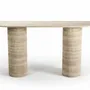 Console table - Ombrure - Console Table - Classic Travertine - 160X40X85 cm - STONE VALLEY